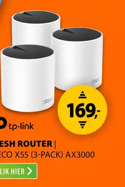 Expert TP-Link Deco X55 3-pack aanbieding