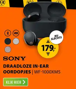 Expert Sony WF-1000XM5 Zwart aanbieding