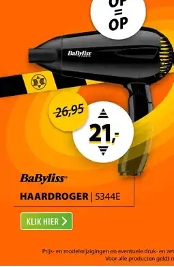 Expert BaByliss 5344E Zwart aanbieding