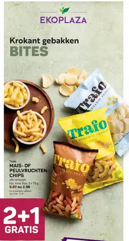 Ekoplaza MAIS-OF PEULVRUCHTEN- CHIPS aanbieding