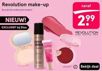Etos Revolution Make-Up aanbieding