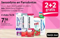 Etos Sensodyne en Parodontax aanbieding
