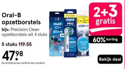Etos Oral-B Opzetborstels aanbieding