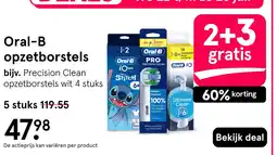 Etos Oral-B opzetborstels aanbieding