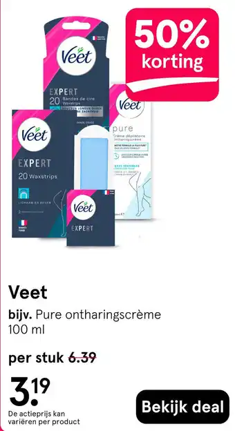 Etos Veet aanbieding