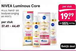 Etos NIVEA Luminous Core aanbieding