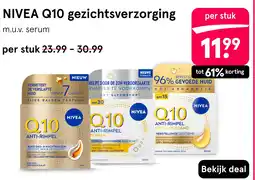 Etos NIVEA Q10 gezichtsverzorging aanbieding