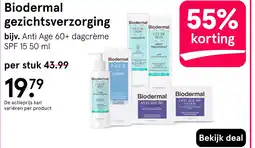 Etos Biodermal gezichtsverzorging aanbieding