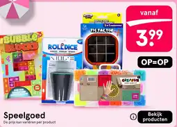 Etos Speelgoed aanbieding