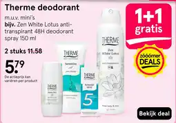 Etos Therme deodorant aanbieding