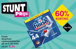 DA Finish Quantum vaatwastabletten aanbieding