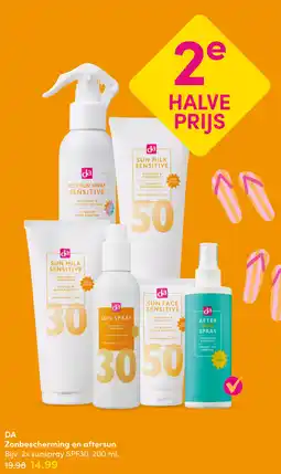DA DA Zonbescherming en aftersun aanbieding
