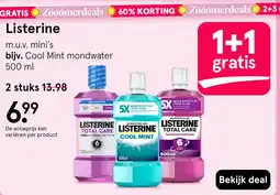 Etos Listerine aanbieding