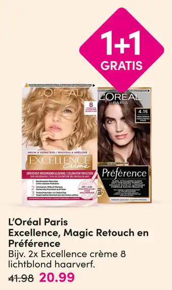 L'Oréal Paris Excellence, Magic Retouch en Préférence