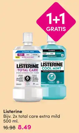 DA Listerine aanbieding