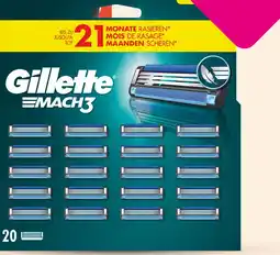 DA Gillette EMACH3 aanbieding