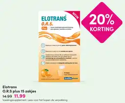 DA Elotrans O.R.S plus aanbieding