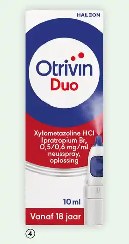 DA Otrivin Xylometazoline neusspray duo aanbieding