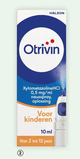 DA Otrivin Xylometazoline neusspray kinderen 2-12 jr aanbieding