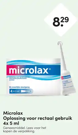 DA Microlax Oplossing voor rectaal gebruik aanbieding