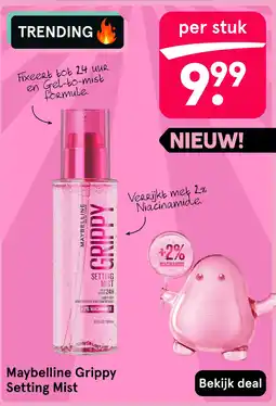 Etos Maybelline Grippy Setting Mist aanbieding