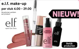 Etos e.l.f. make-up aanbieding