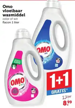 Coop Omo vloeibaar wasmiddel aanbieding