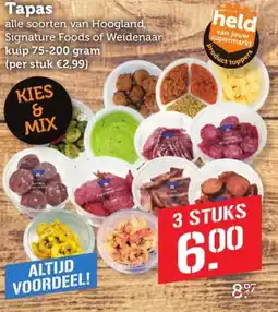 Coop Tapas aanbieding