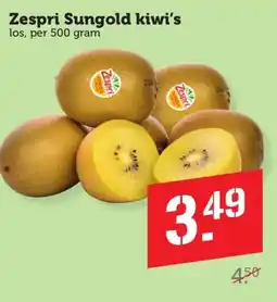 Coop Zespri Sungold kiwi's aanbieding