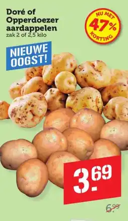 Coop Doré of Opperdoezer aardappelen aanbieding