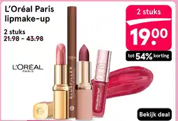 Etos L'Oréal Paris lipmake-up aanbieding