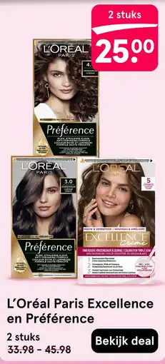 Etos L'Oréal Paris Excellence en Préférence aanbieding