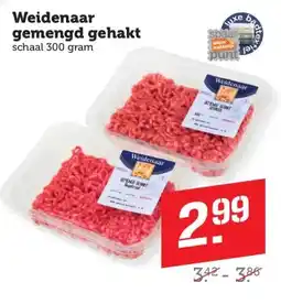 Coop Weidenaar gemengd gehakt aanbieding