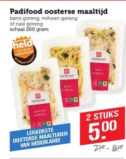 Coop Padifood oosterse maaltijd aanbieding