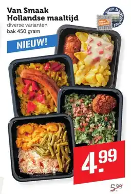 Coop Van Smaak Hollandse maaltijd aanbieding