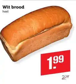 Coop Wit brood aanbieding
