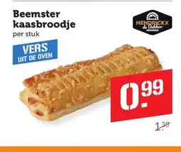Coop Beemster kaasbroodje aanbieding