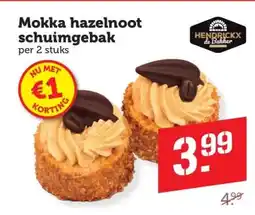 Coop Mokka hazelnoot schuimgebak aanbieding