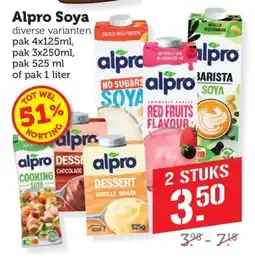 Coop Alpro Soya aanbieding