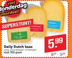 Coop Daily Dutch kaas aanbieding