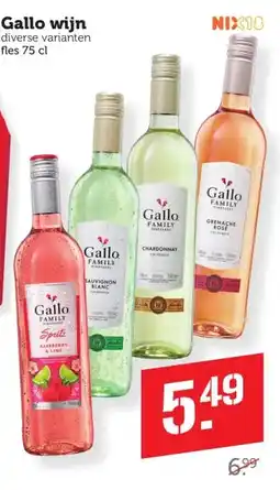 Coop Gallo wijn aanbieding