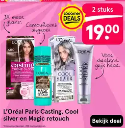 Etos L'Oréal Paris Casting, Cool silver en Magic retouch aanbieding