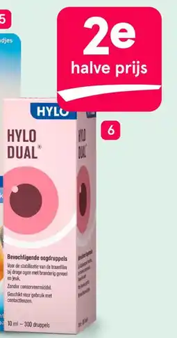 Etos HYLO Dual bevochtigende oogdruppels 10 ml** 2 stuks 27.52 36.70 aanbieding