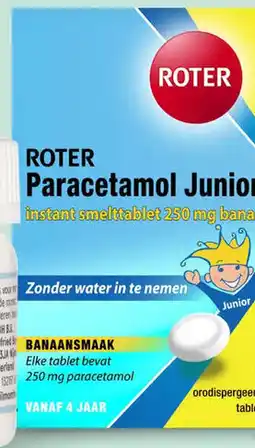 Etos Roter paracetamol Junior aanbieding