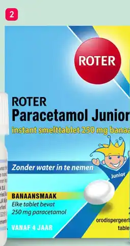 Etos Roter paracetamol Junior aanbieding