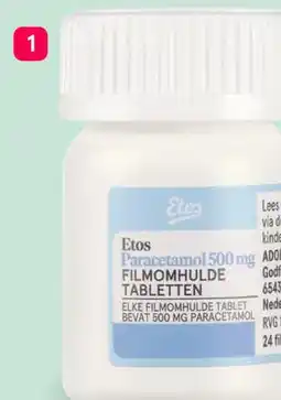 Etos Etos paracetamol aanbieding