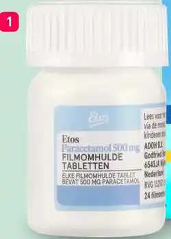 Etos Etos paracetamol aanbieding