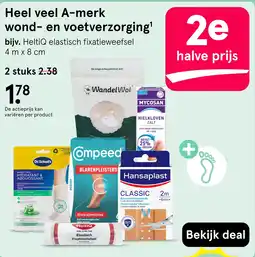 Etos Heel veel A-merk wond- en voetverzorging' aanbieding