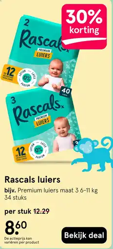 Etos Rascals luiers aanbieding