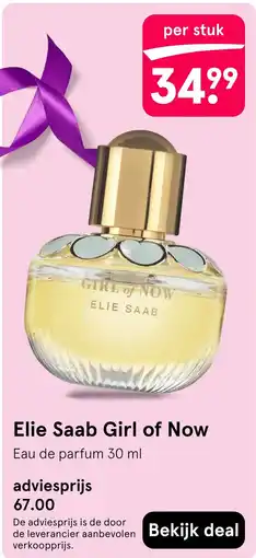 Etos Elie saab girl of now aanbieding